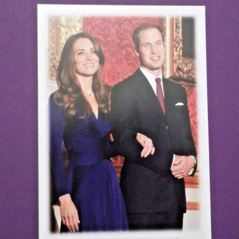 Royal Wedding 2011 Prince William and Kate Middleton Post Card Canada Post NEW